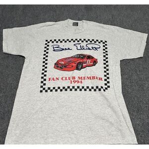 Vtg 1994 BILL ELLIOTT #11 NASCAR  Single‎ Stitch USA t-shirt sz XL